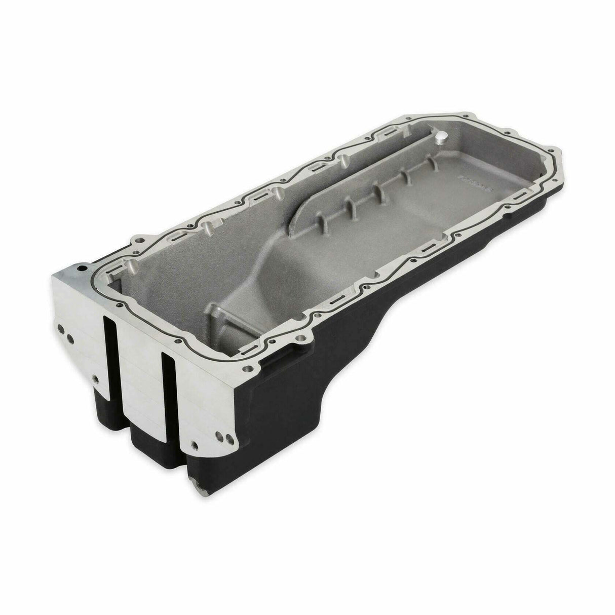 Hooker performance muffler black hemi-2009-5-7l-2011-6-4l-rear-sump-design-black-302-76bk