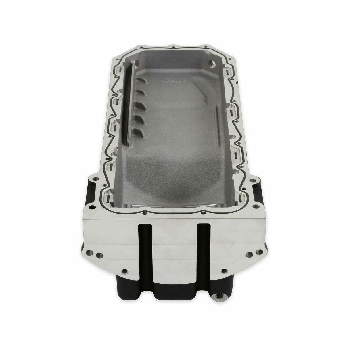 Hooker performance muffler black hemi-2009-5-7l-2011-6-4l-rear-sump-design-black-302-76bk