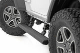 Running boards for 2018-2024 Jeep Wrangler JL by Rough Country