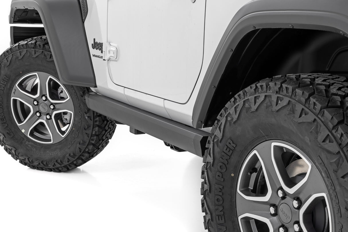 Running boards for Wrangler JL by Rough Country