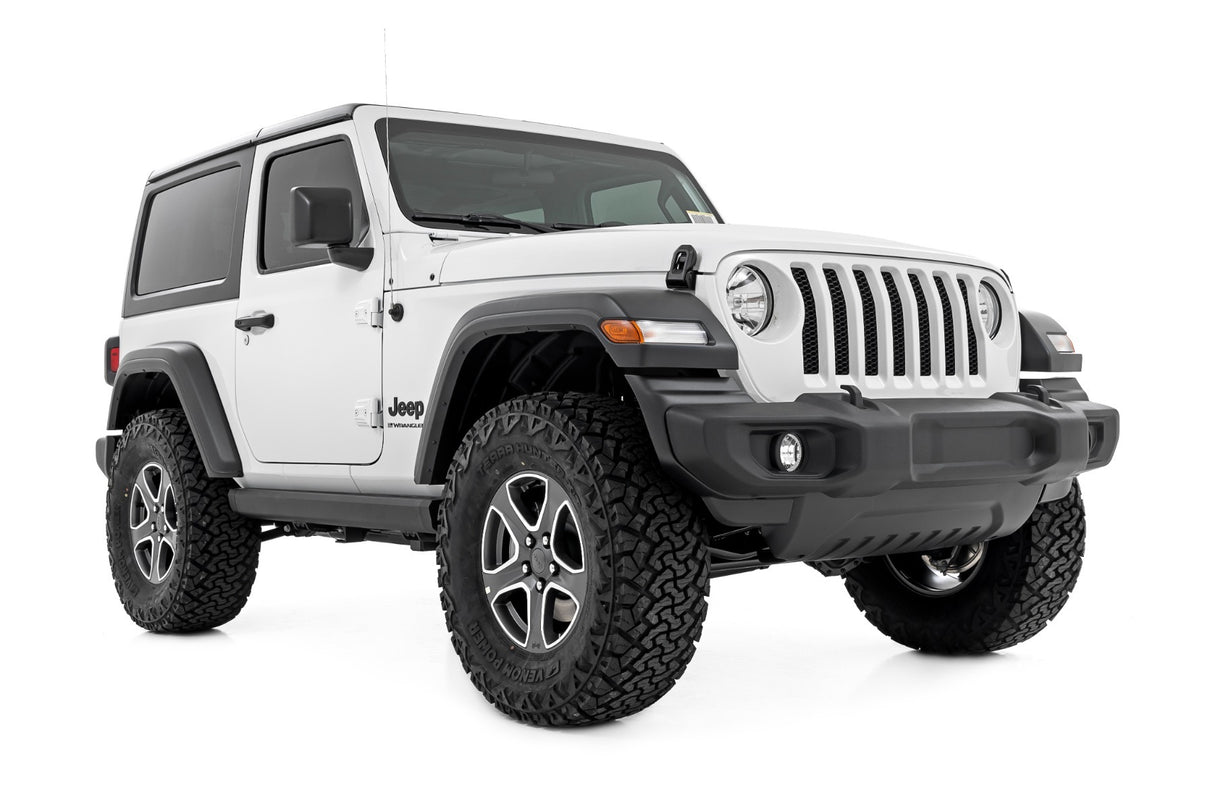 Running boards for Wrangler JL by Rough Country