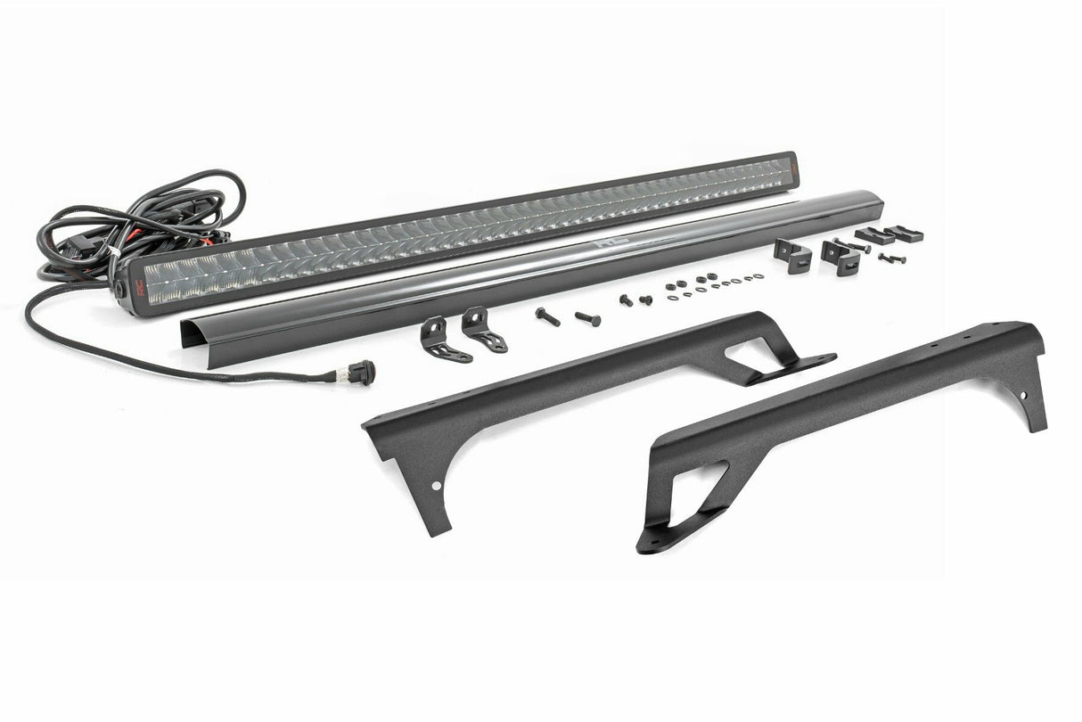 Fits Wrangler TJ(97-06) LED Light Windshield Mount 50" Spectrum Dual Row 80503