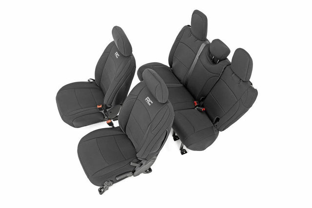 Seat covers for 2018-2019 Jeep Wrangler JL by Rough Country