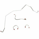 Front Brake Line Kit for 1967-1968 Chevy Camaro drum brakes