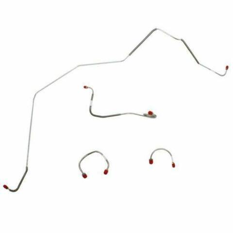 Front Brake Line Kit for 1967-1968 Chevy Camaro drum brakes