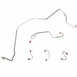 Front Brake Line Kit for 1967-1968 Pontiac Firebird disc brakes stainless steel