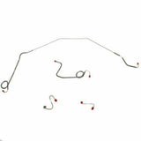 Front Brake Line Kit for 1969 Pontiac Firebird drum brakes