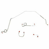 Front Brake Line Kit for 1969 Chevy Camaro 4WD disc brakes