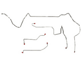 1998-2002 Chevrolet Camaro Front Brake Line Kit Steel FKT9801OM