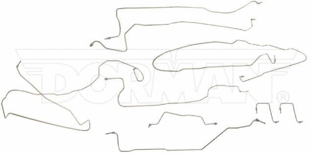 Brake Line Kit for 03-04 GM 1500 Ext/Crew Cab/ Non HD 4WD short bed