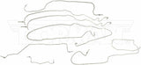 99-02 GM 2500 Reg Cab 96'' Bed Complete Brake Line Kit; S/S FL919136