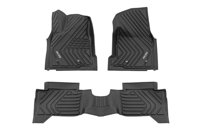 Floor mats for 2024 Toyota Tacoma by Rough Country
