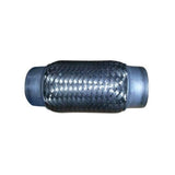t Flex Pipe 2 x 6 Flex Pipes Blank Inter-braided Ends Rol