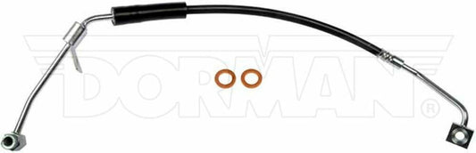 02-05 Ram 1500 RWABS Left Front Brake Hose; Rubber Fine Lines FLH620184