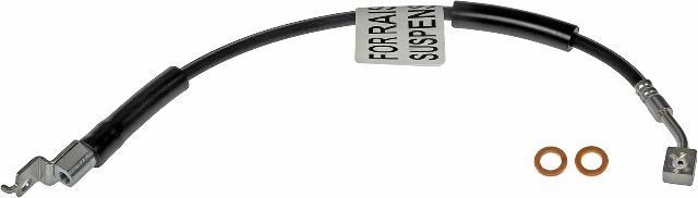 1997-2006 Jeep Wrangler w/ Lift Brake Hose Right Front Rubber FLH622065