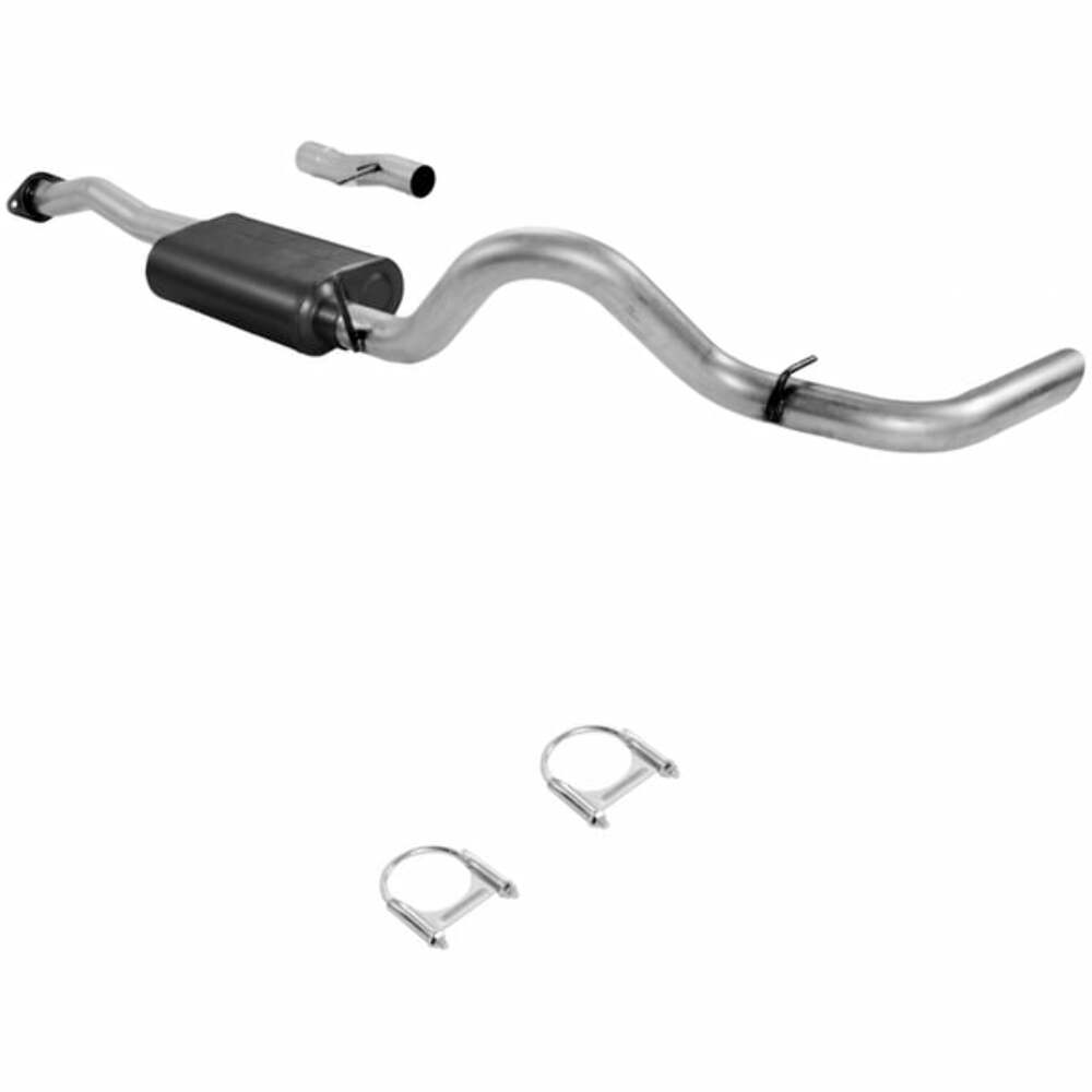 t Flowmaster 17162 - 92-94 Chevrolet Blazer Cat-back Exhaust System Flowmaster American Thunder GMC Jimmy with 5.7L engine Flowmaster