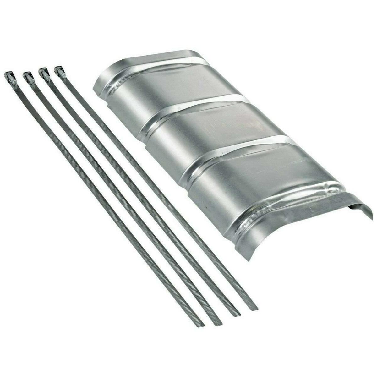 t Flowmaster 51022 Heat Shield Kit For 70 Series Big Block II Muffler Flowmaster