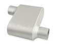 1-Chamber Muffler 42513-FM 2.50 Offset Inlet / 2.50 Offset Outlet performance muffler stainless steel