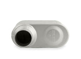 1-Chamber Muffler 42513-FM 2.50 Offset Inlet / 2.50 Offset Outlet performance muffler