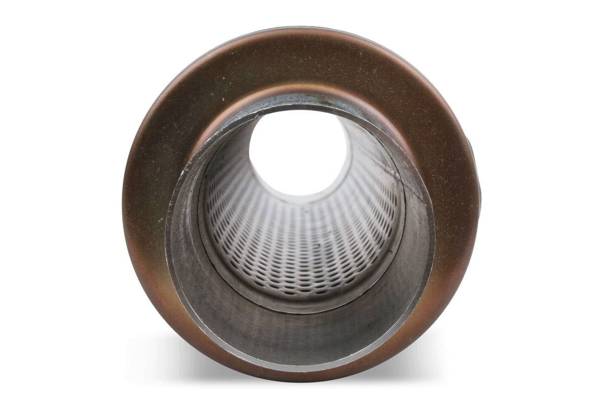 12867-FM 409SS Round Case Absorption Muffler performance muffler 10416