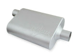2-Chamber Muffler 42441-FM 2.25 Offset Inlet/2.25 Center Outlet performance muffler stainless steel