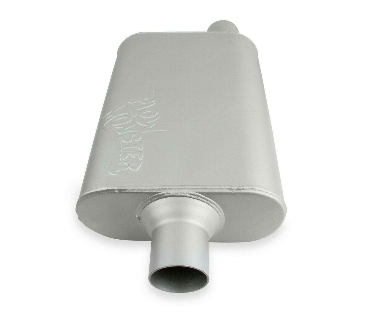 2-Chamber Muffler 42441-FM 2.25 Offset Inlet/2.25 Center Outlet performance muffler