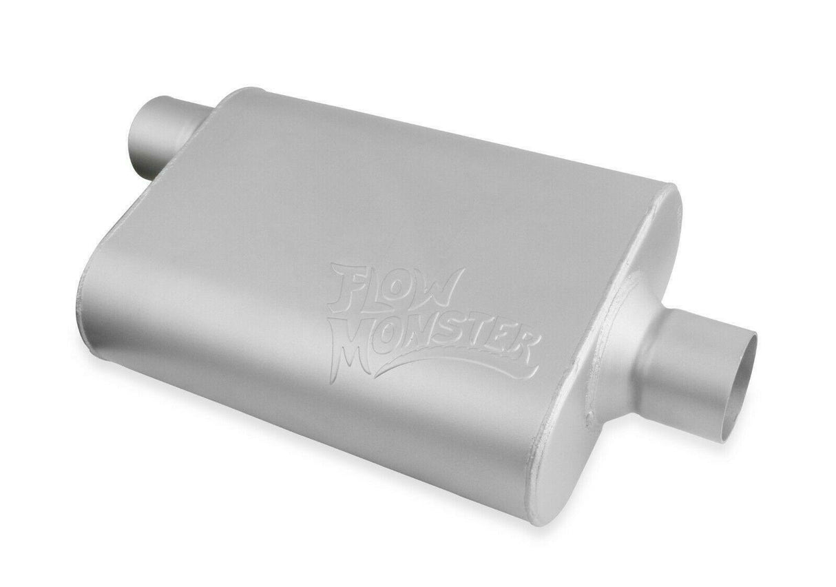 t Flowmonster 2-Chamber Muffler 42541-FM 2 Chamber; 2.50 in. Offset Inlet/2.50 in. Flowmonster