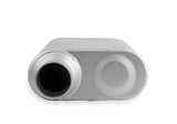 2-Chamber Muffler 42543-FM 2.50 Offset Inlet / 2.50 Offset Outlet performance muffler
