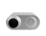 2-Chamber Muffler 42543-FM 2.50 Offset Inlet / 2.50 Offset Outlet performance muffler