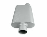 2-Chamber Muffler 43041-FM 3.00 OFFSET IN / 3.00 CENTER OUT performance muffler