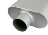 2-Chamber Muffler 43041-FM 3.00 OFFSET IN / 3.00 CENTER OUT performance muffler