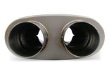 t Flowmonster Performance Muffler 2.50 Dual IN/2.50 Dual OUT 11386-FM 409 Stainles Flowmonster