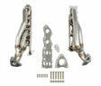 11146FLT - 2007-2014 Toyota Tundra Shorty Header 5.7L - Natural Finish performance headers black polished stainless steel