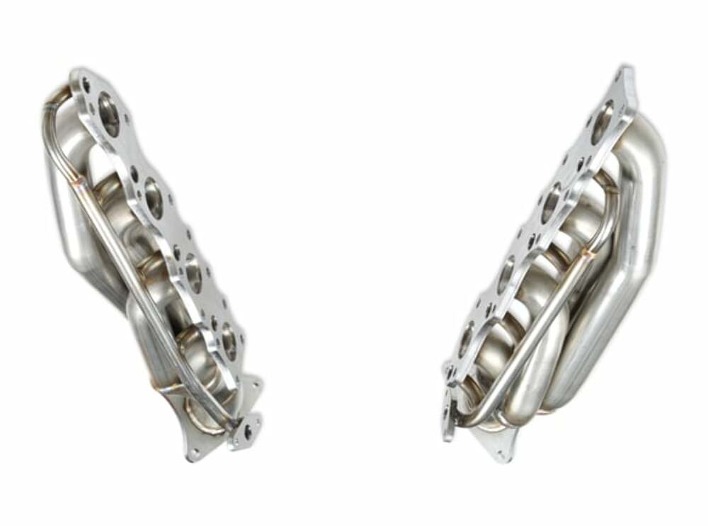 11146FLT - 2007-2014 Toyota Tundra Shorty Header 5.7L - Natural Finish performance headers