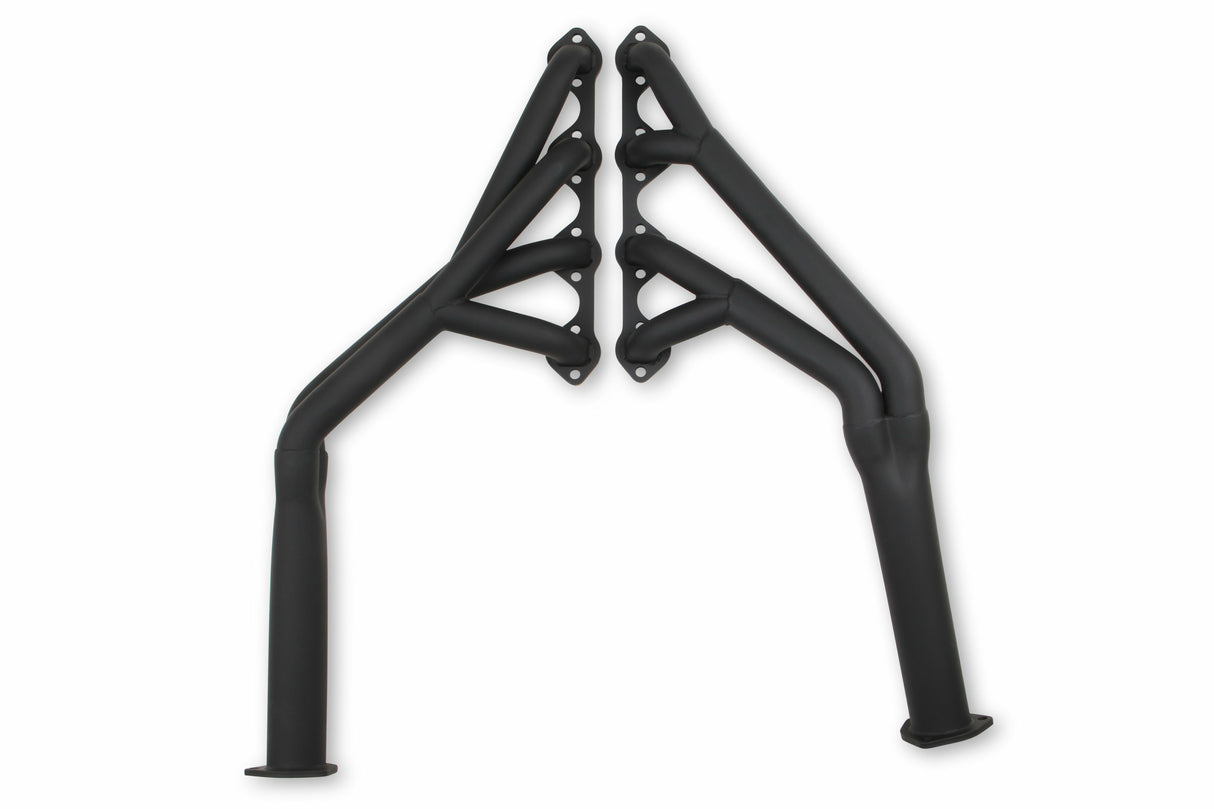 12119FLT Tri-Y Header 65-70 Ford 260-302 V8 1-1/2 in performance headers Mustang black polished aluminum