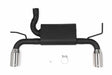 Axle-Back Exhaust System - 53015FLT Wrangler polished stainless steel