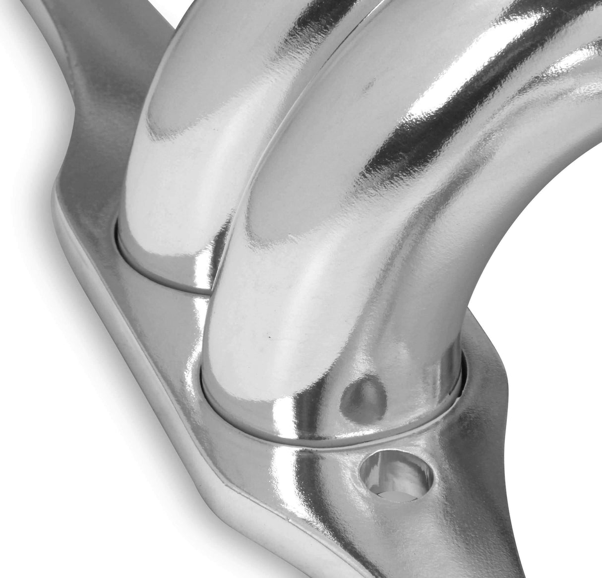Block Hugger Header - Stainless Steel - 11705-7FLT performance headers