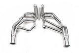 Long Tube Header - Ceramic Coated - 33130FLT performance headers Challenger Charger black