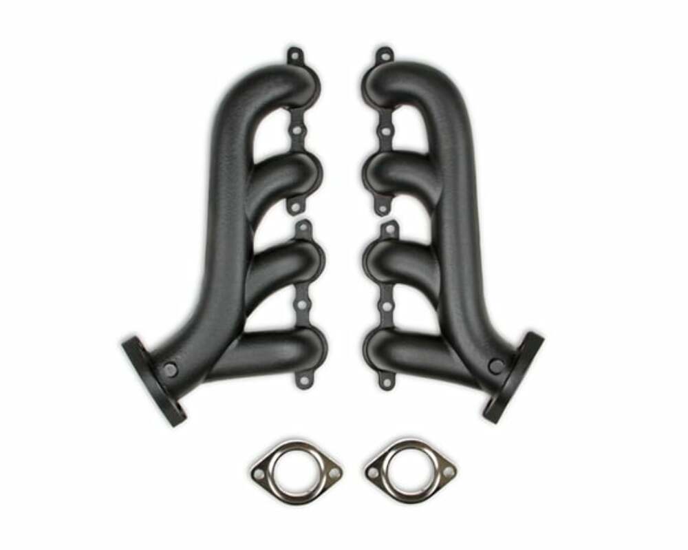 LS Swap Exhaust Manifolds - 31730-3FLT performance headers black stainless steel