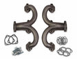 Rams Horn Exhaust Manifolds - Natural Uncoated - 11704-RFLT performance headers aluminum