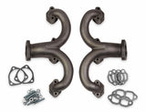 Rams Horn Exhaust Manifolds - Natural Uncoated - 11704-RFLT performance headers aluminum