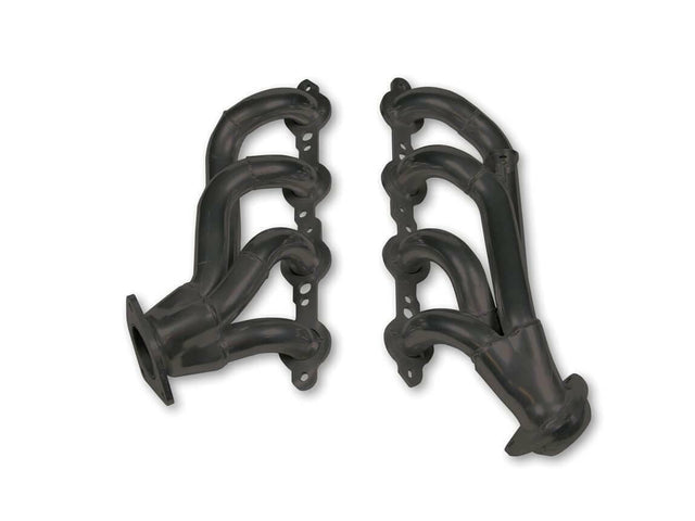 Shorty Headers - Black Painted - 91835FLT performance headers Silverado