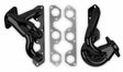 Shorty Headers - Black Painted - 92004FLT performance headers Wrangler aluminum