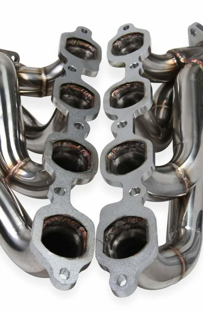 Shorty Headers for 2014-2015 Chevy Silverado/Tahoe 5.3L/6.2L Polished Finish 11549FLT performance headers