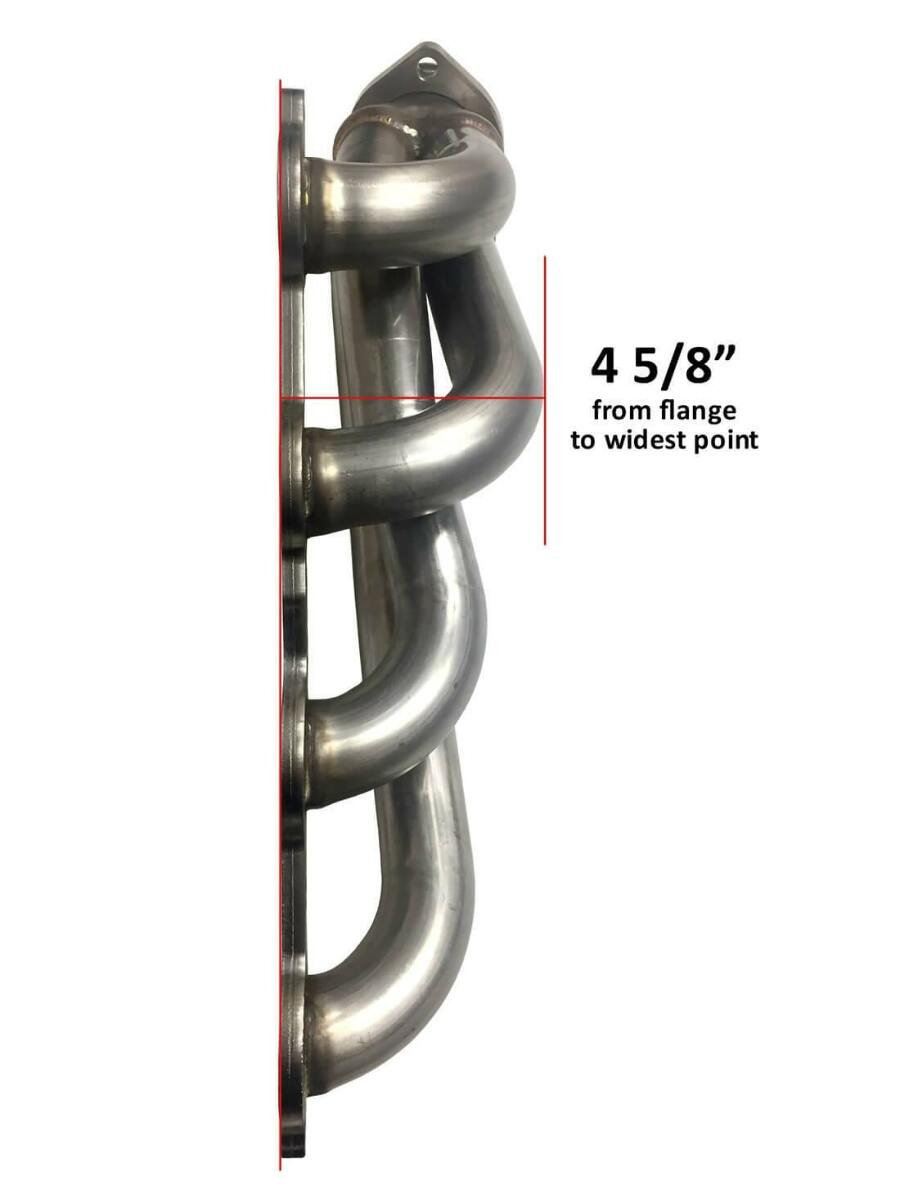 Shorty Headers - Natural Finish - 11575FLT performance headers