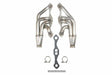 Small Block Chevy Turbo Headers - Natural Finish - 11572FLT performance headers polished stainless steel