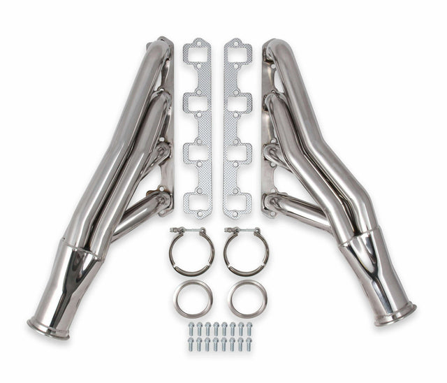 Small Block Ford Turbo Headers - Polished 304 Stainless Steel 12165FLT performance headers Mustang