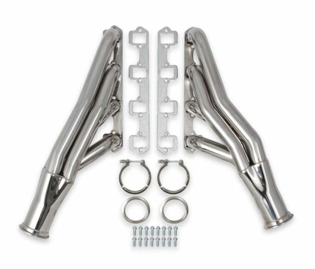 Small Block Ford Turbo Headers - Polished 304 Stainless Steel 12168FLT performance headers Mustang
