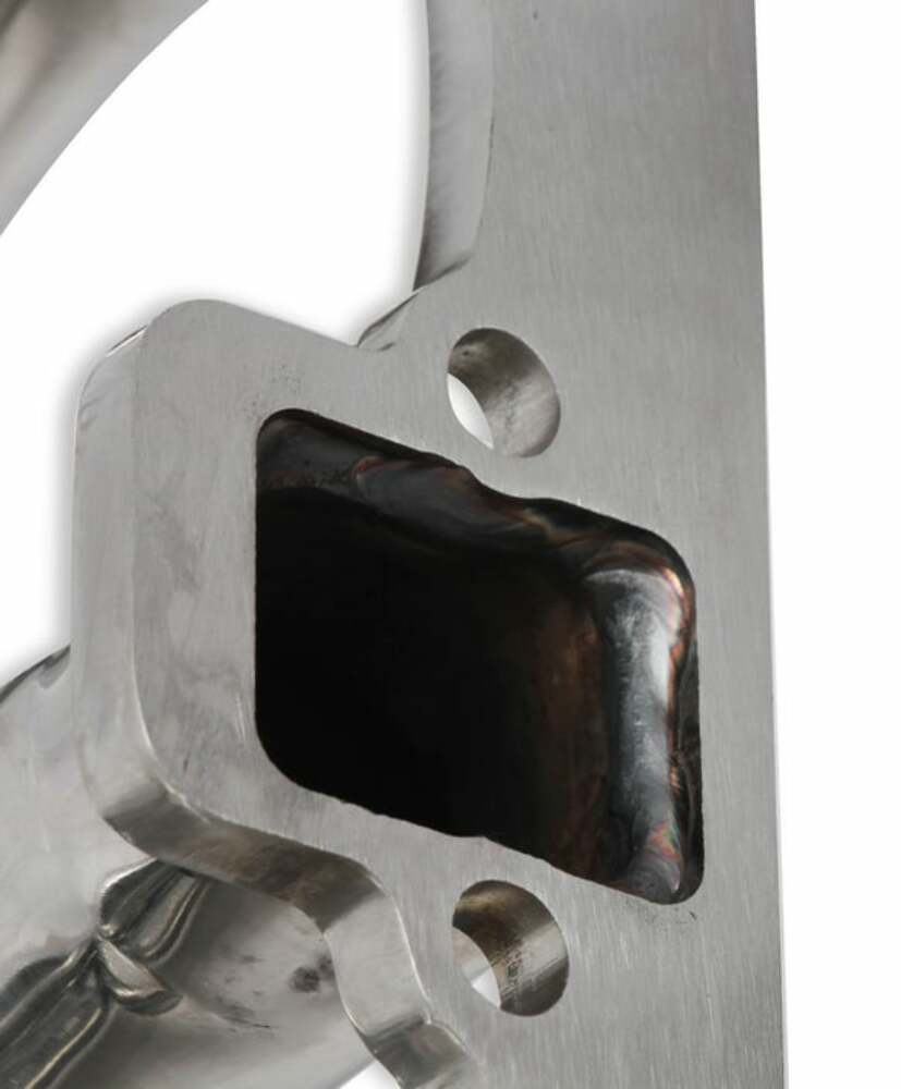 t Flowtech Small Block Ford Turbo Headers - Polished 304 Stainless Steel 12168FLT FlowTech