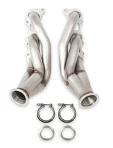 Universal Coyote Turbo Headers - Natural 304 Stainless Steel -12152FLT performance headers Mustang polished